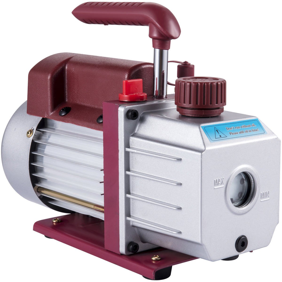 Vacuum Pump 4.5CFM Vacuum Pump HVAC Single-Stage Rotary Vane Vacuum Pump 1/3HP 5PA Ultimate Air Conditioning Refrigerant Vacuum Pump
