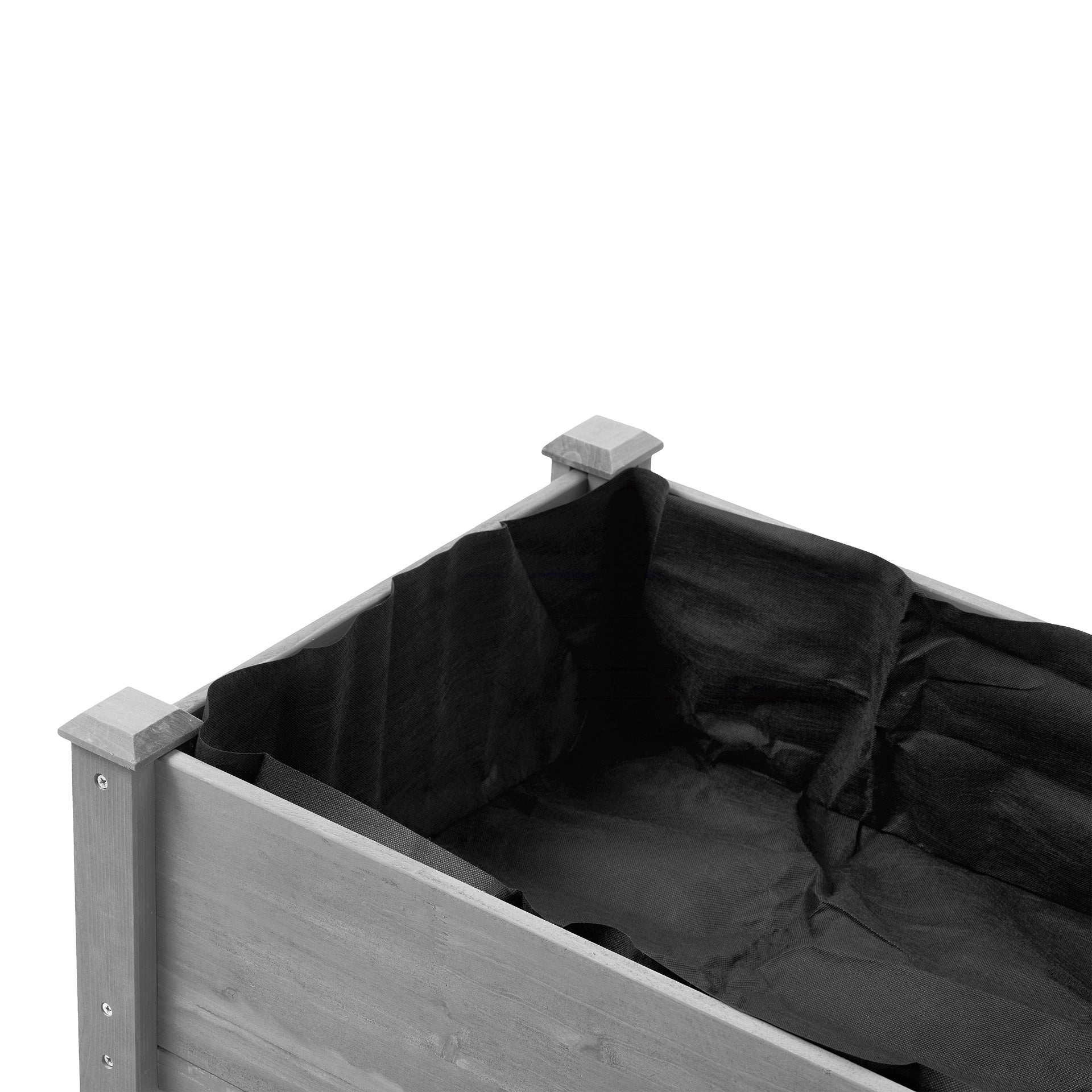 48x24x30 inch Raised Garden Bed with Legs, Elevated Wooden Planter Box for Outdoor Plants Flowers Fruits Vegetable Herb Growing