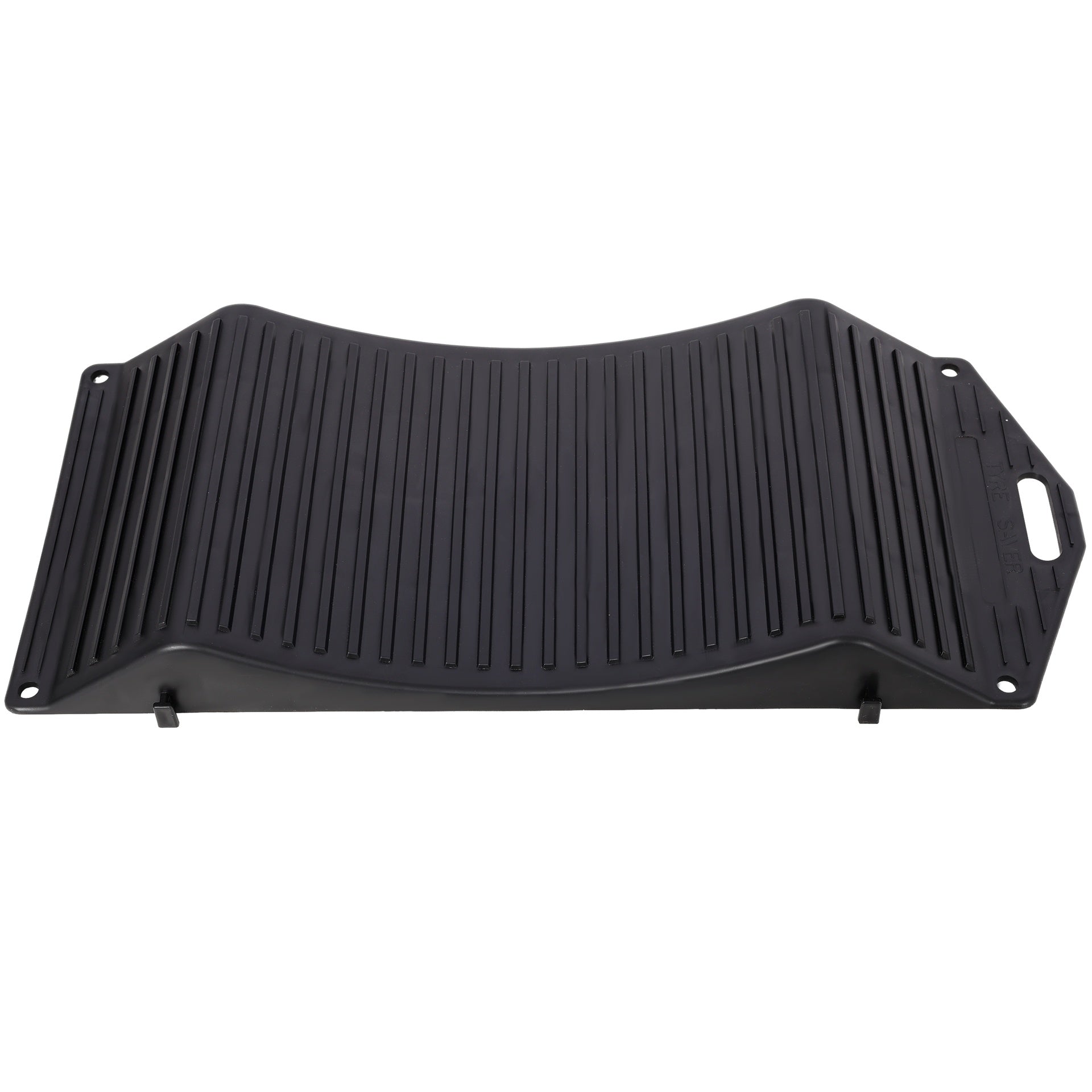 4PACK Tire Saver Ramps,Wheels Tire Saver Ramps,Anti-Slip Hard Plastic Design,Black