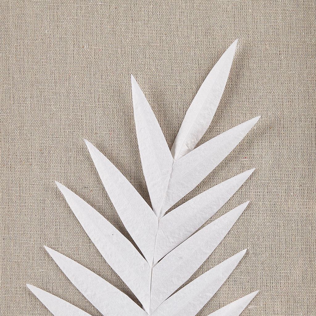 Framed Rice Paper Palm Leaves 3-piece Shadowbox Wall Decor Set