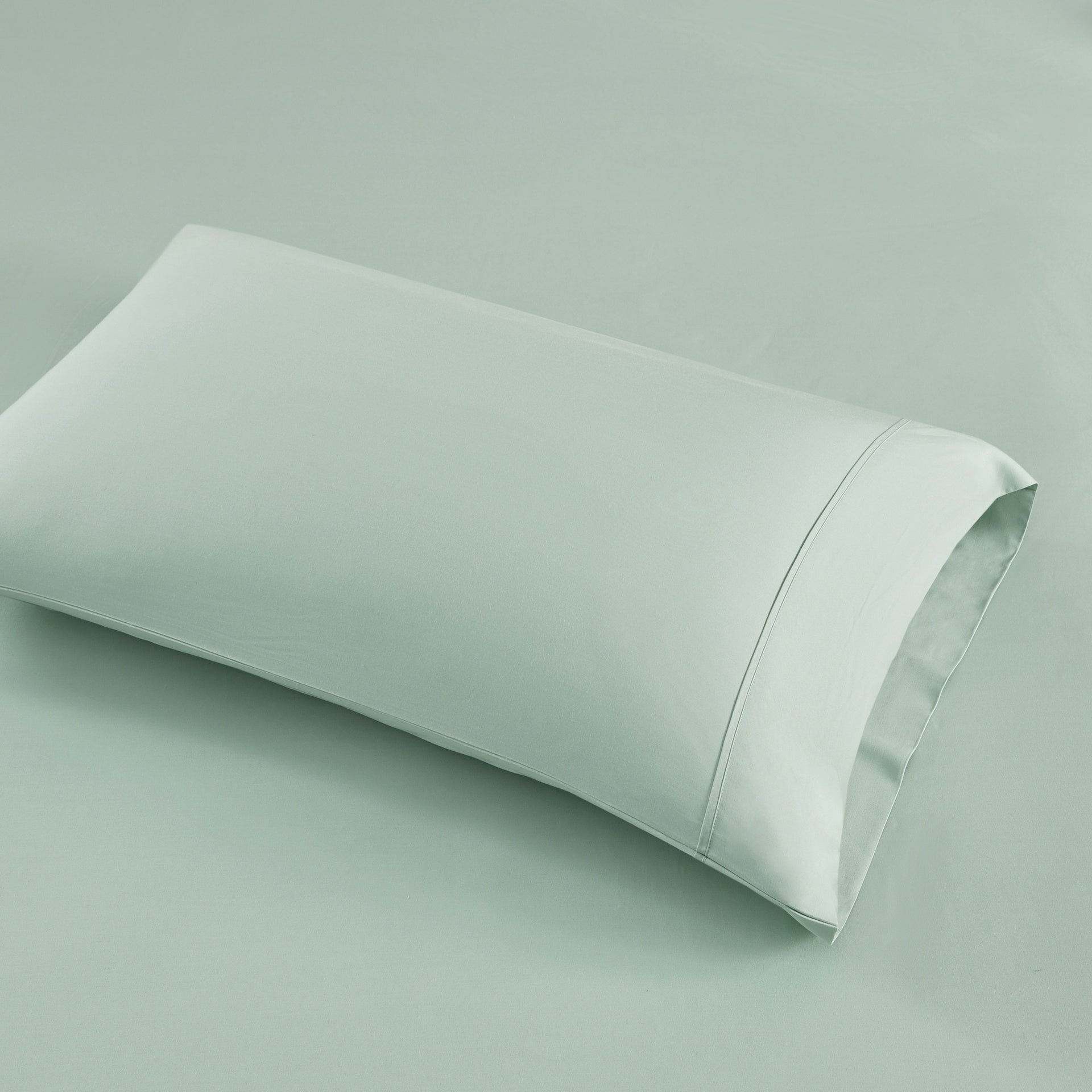 4-Piece Queen HeiQ Smart Temperature Cotton Blend Sheet Set, Seaform