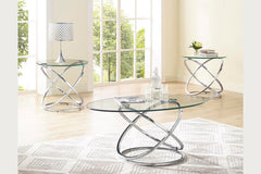 Modern Metal Cocktail Table Set Contemporary Cocktail Table Set