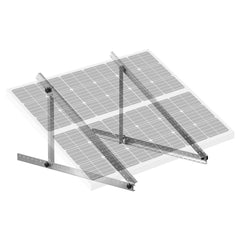 41-Inch Solar Panel Mount Brackets 0 - 90° Adjustable Tilt Mount Brackets