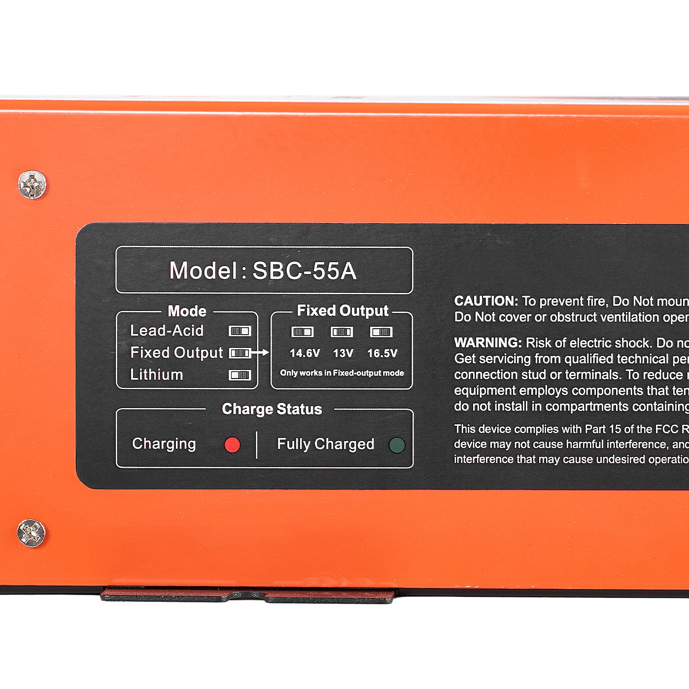 RV Power Converter, 55 Amp, 110V AC to 12V DC RV Converter Battery Charger, Multi Stage Smart Charging, 13V to 16.5V Operating Range, Compatible with Lithium & Lead Acid Battery, for Camper