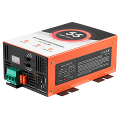 RV Power Converter, 55 Amp, 110V AC to 12V DC RV Converter Battery Charger, Multi Stage Smart Charging, 13V to 16.5V Operating Range, Compatible with Lithium & Lead Acid Battery, for Camper