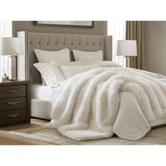 1-Piece 60x80" Faux Fur Throw Blanket,Polar Bear