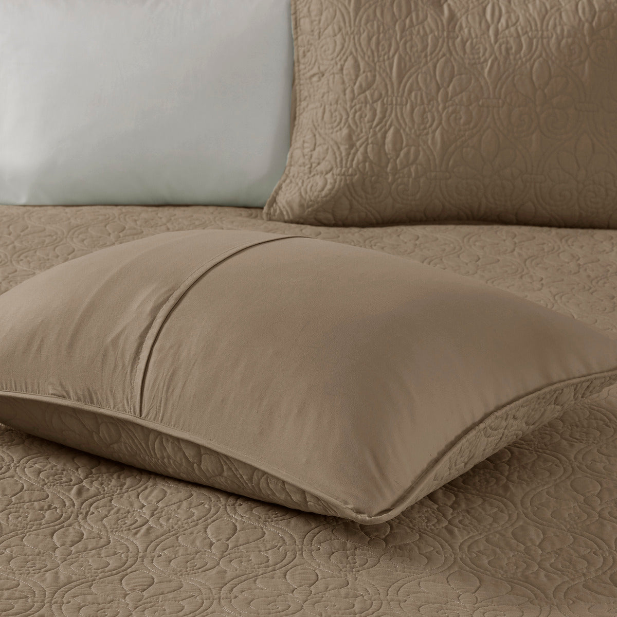Reversible Bedspread Set Mocha Queen