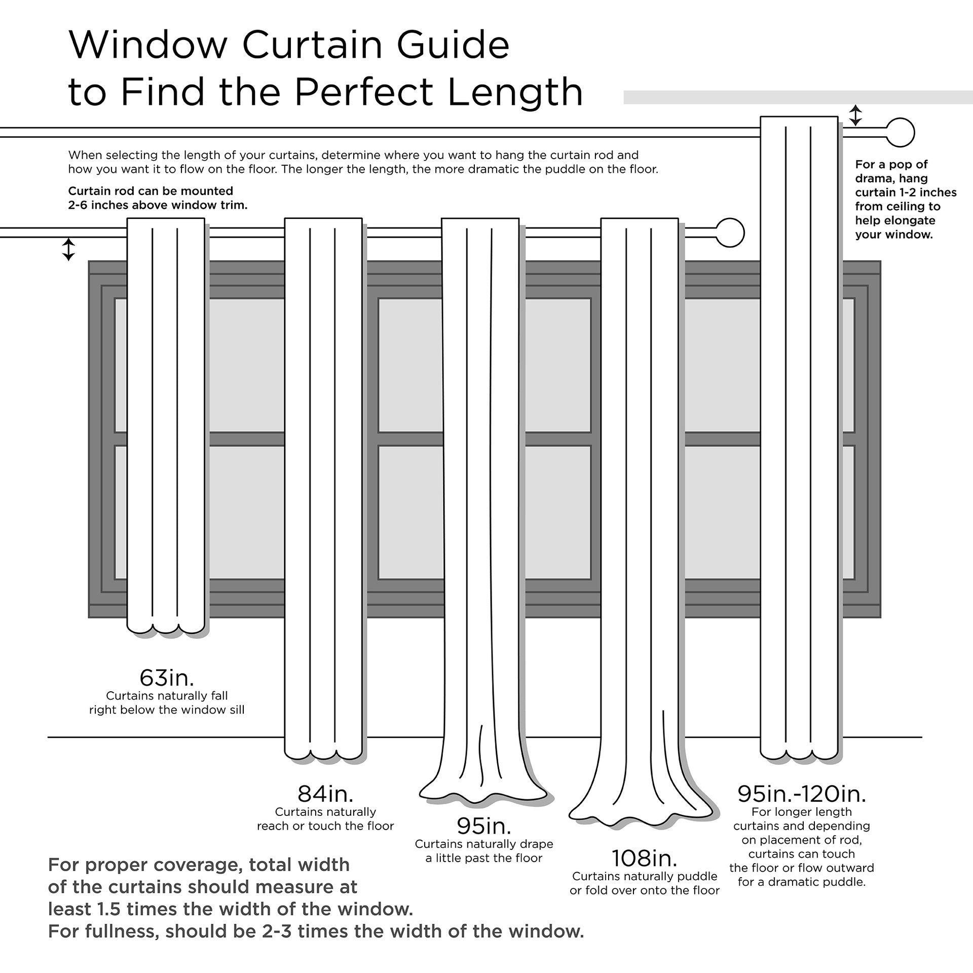 Embroidered Curtain Panel(Only 1 Pc Panel)