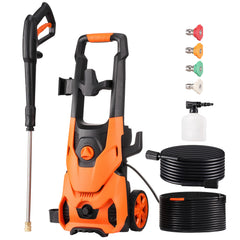 Electric Pressure Washer Max 4200 PSI 2.8 GPM with Nozzles & Foam Cannon