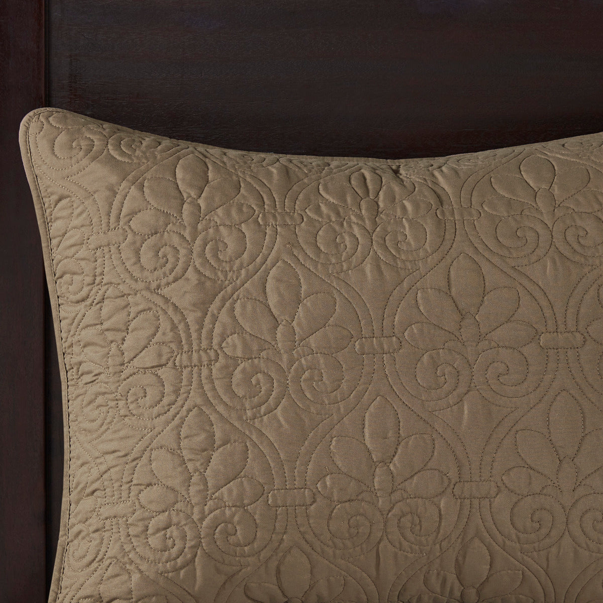 Reversible Quilt Set Mocha King/Cal King