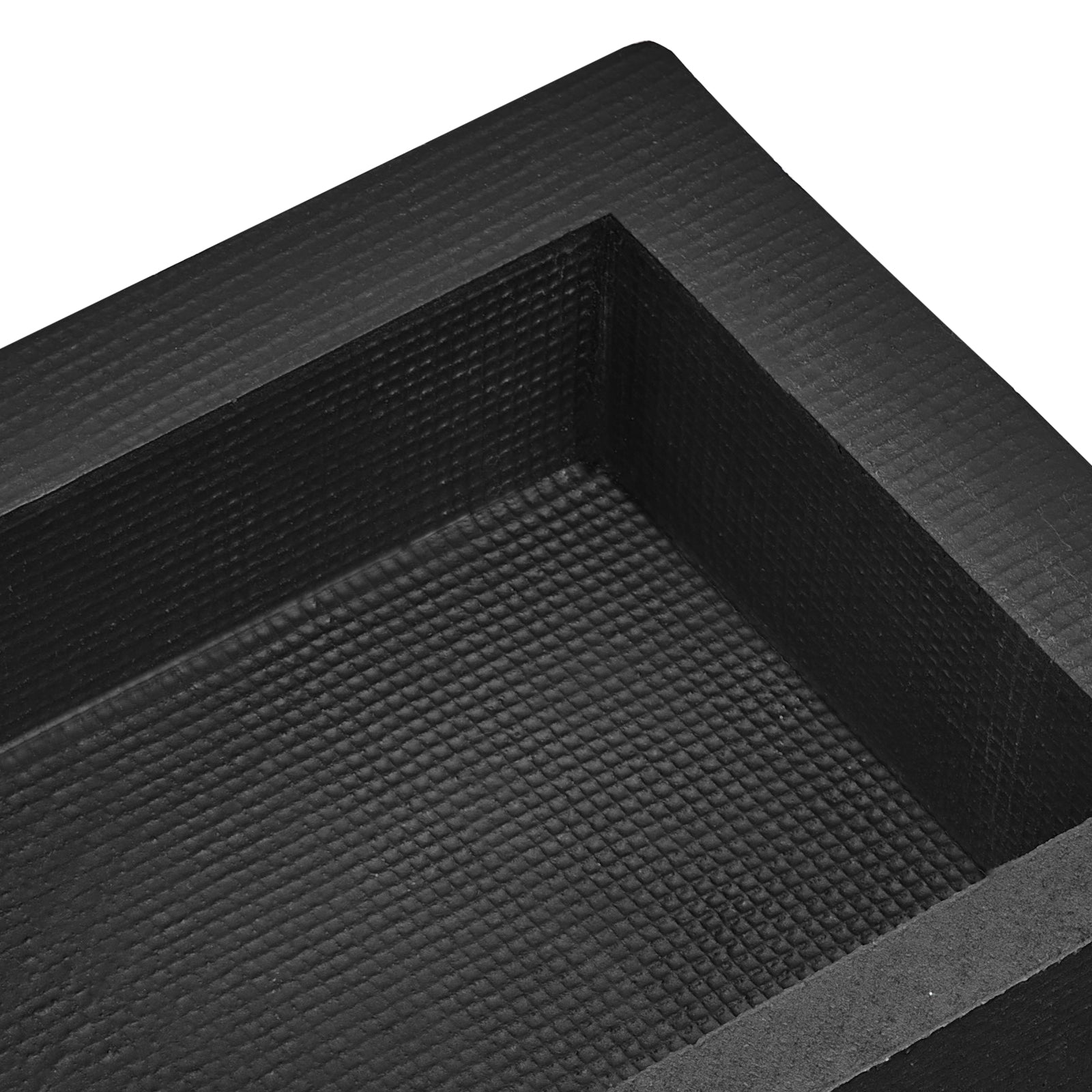 Shower Niche Ready for Tile 16" x 24", Double Shelf Organizer, Square Corners Wall-inserted Niche Recessed, Sealed Protection Modern Soap Storage Niche for Shower Bathroom, Black
