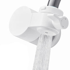 Faucet Mount Water Filters Sink Water Purifier for Kitchen White Horizontal