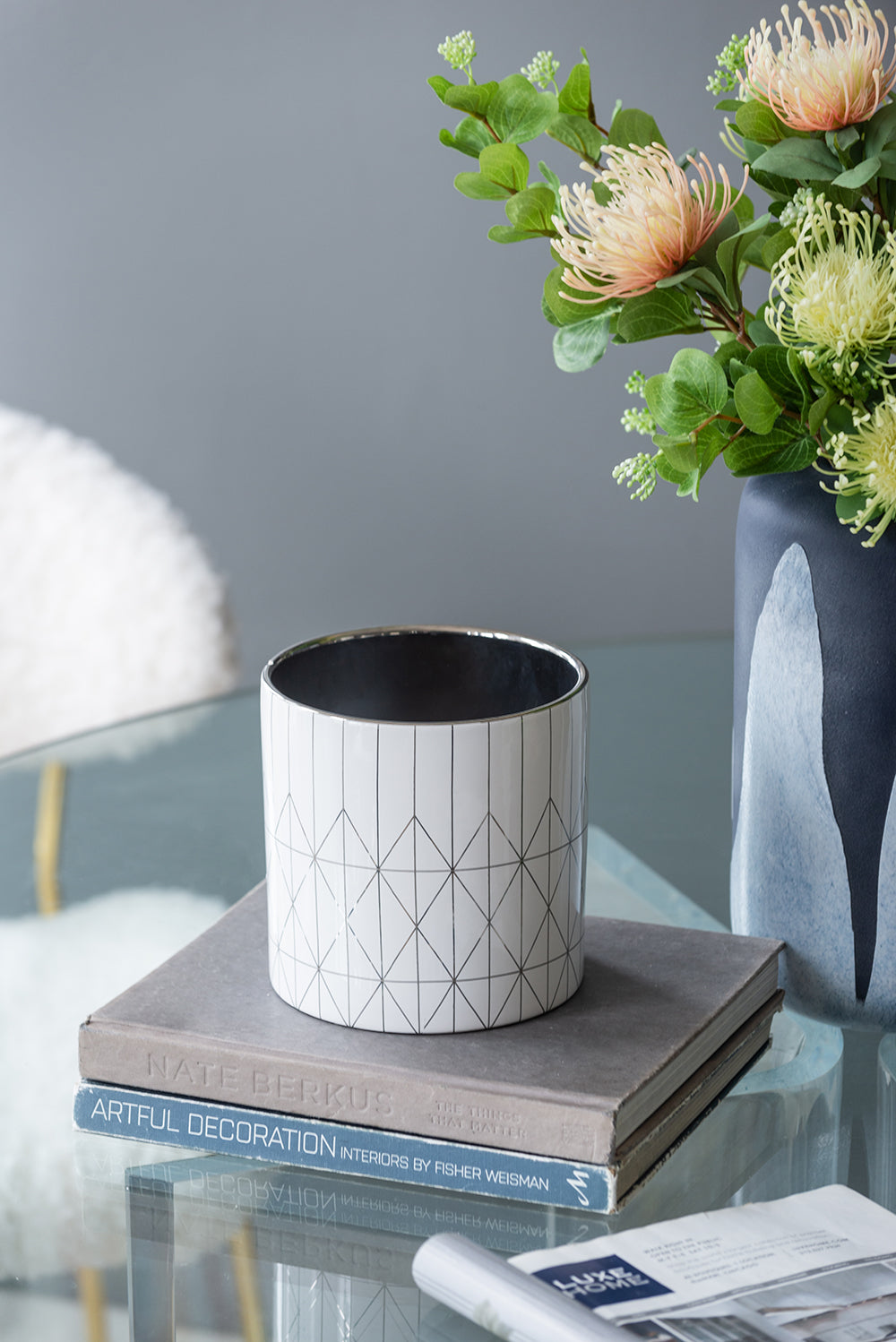 D6.3x6.3" Ceramic Planter