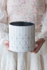 D6.3x6.3" Ceramic Planter