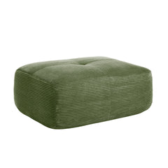Hamlet LSF&RSF Corner Sofa W/Pillows Corduroy- Olive green