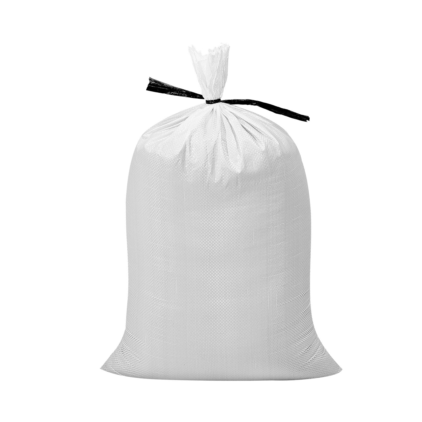 Heavy Duty Sand Bags, 50Pack 14" x 26", Empty Sandbags for Flooding with Tie Strings, Woven Polypropylene Sand Bag with 1600 Hours of UV Protection, 50Lbs Capacity