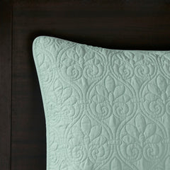 Reversible Bedspread Set Seafoam Queen
