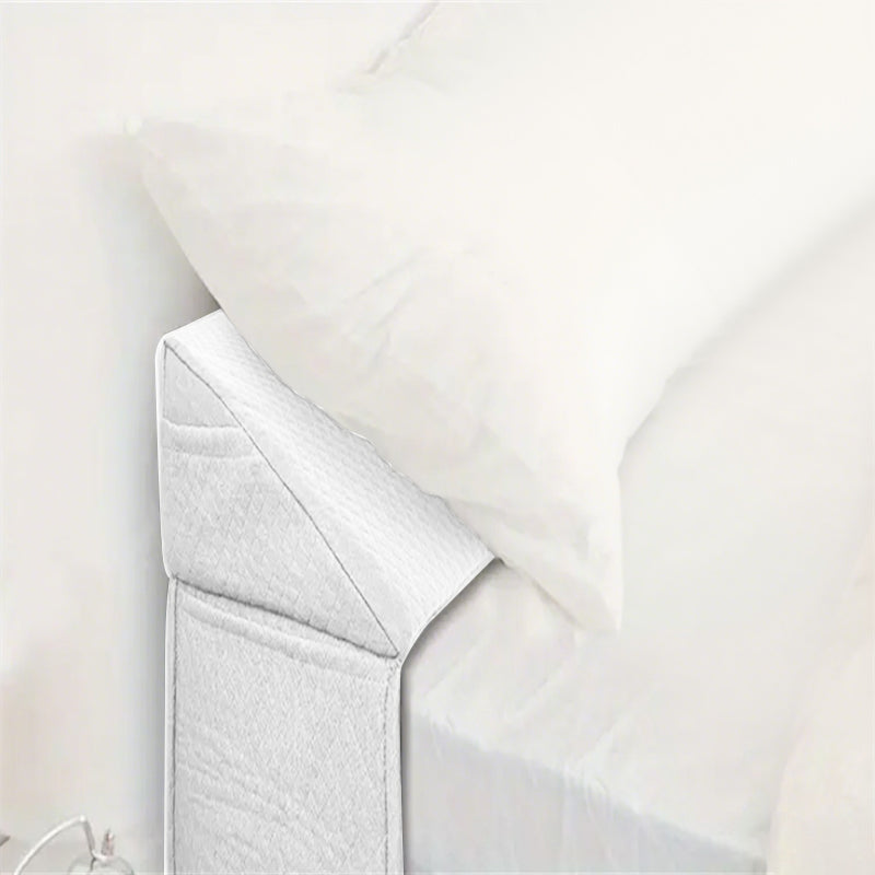 Air layer fabric gap pillow(white)Diamond-shaped pocket137*24.5*15cm