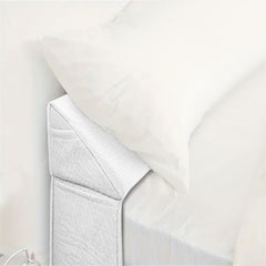 Air layer fabric gap pillow(white)Diamond-shaped pocket137*24.5*15cm