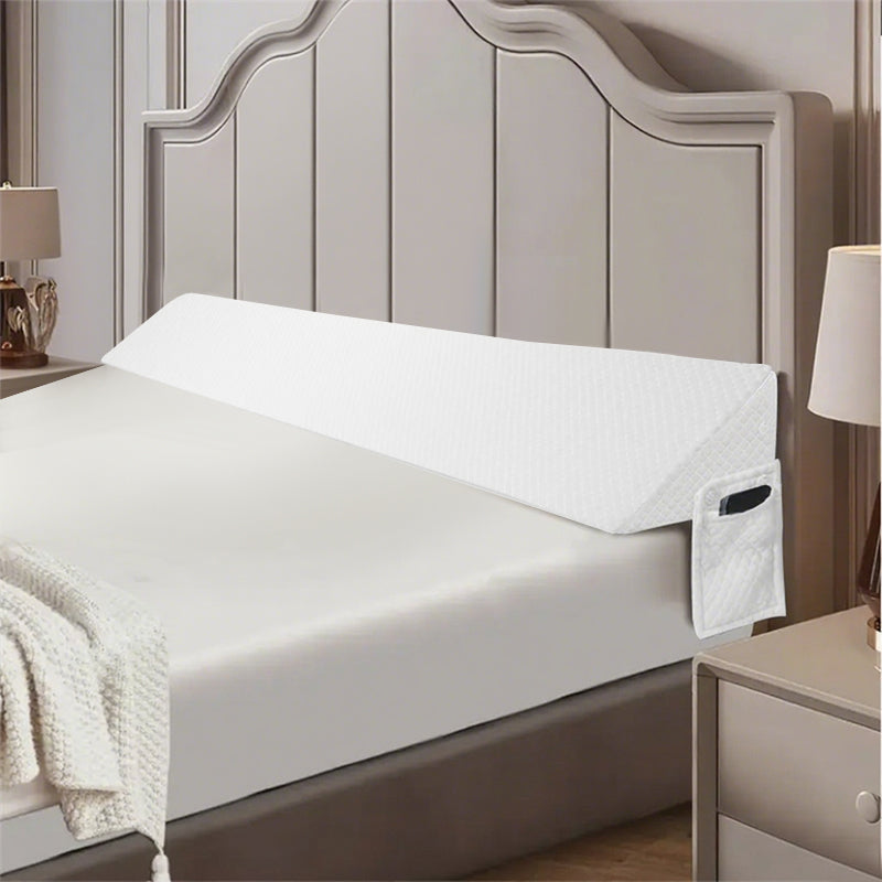 Air layer fabric gap pillow(white)Diamond-shaped pocket137*24.5*15cm