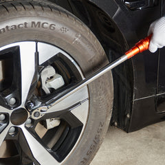 Torque Wrench, 1/2-inch Drive Click Torque Wrench 20-250ft.lb/34-340n.m, Dual-Direction Adjustable Torque Wrench Set, Mechanical Dual Range Scales Torque Wrench Kit with Adapters Extension Rod