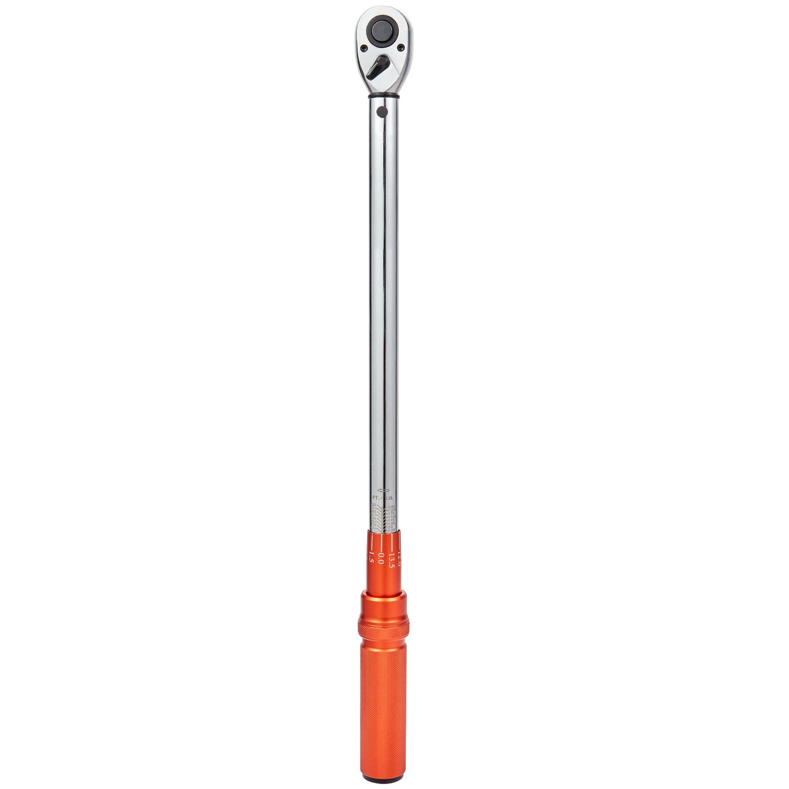 Torque Wrench, 1/2-inch Drive Click Torque Wrench 20-250ft.lb/34-340n.m, Dual-Direction Adjustable Torque Wrench Set, Mechanical Dual Range Scales Torque Wrench Kit with Adapters Extension Rod