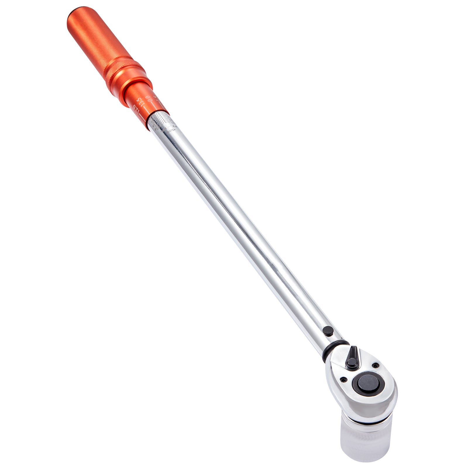 Torque Wrench, 1/2-inch Drive Click Torque Wrench 20-250ft.lb/34-340n.m, Dual-Direction Adjustable Torque Wrench Set, Mechanical Dual Range Scales Torque Wrench Kit with Adapters Extension Rod