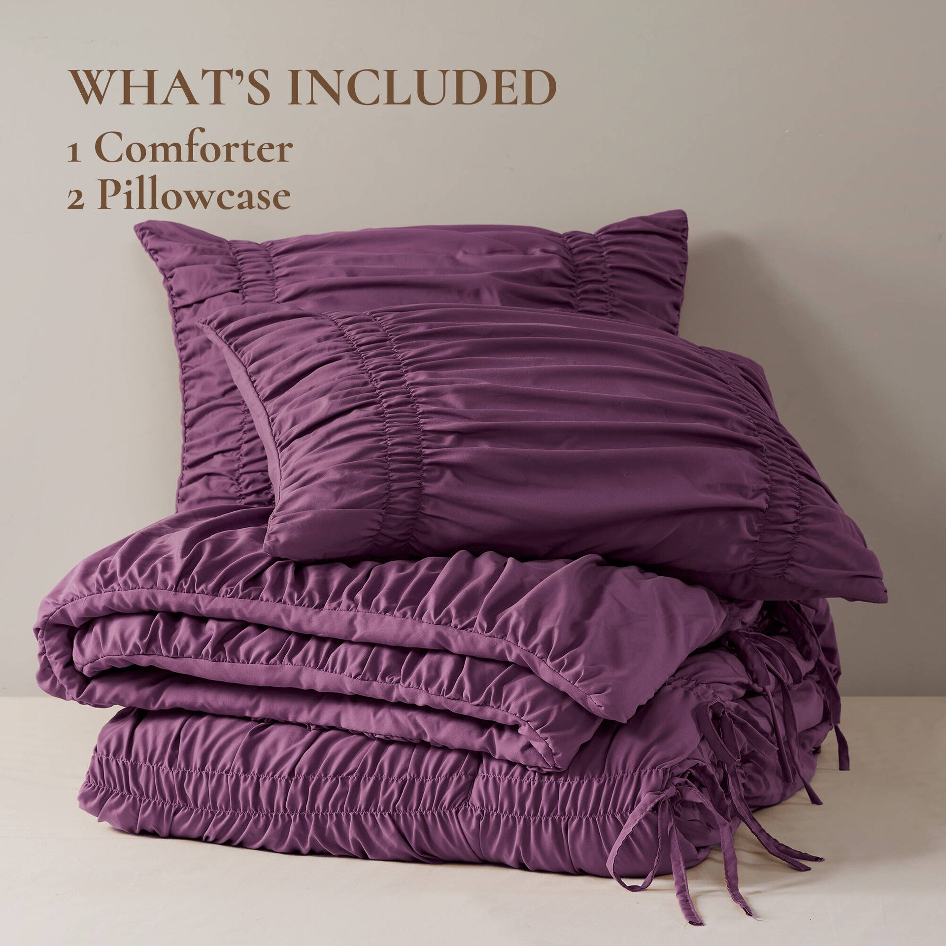 2PCS Twin/Twin XL Comforter Set