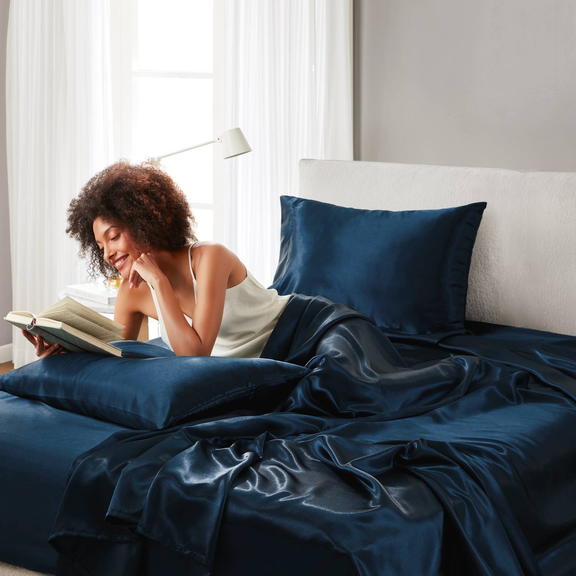 Satin Luxury Sheet Set Cal King
