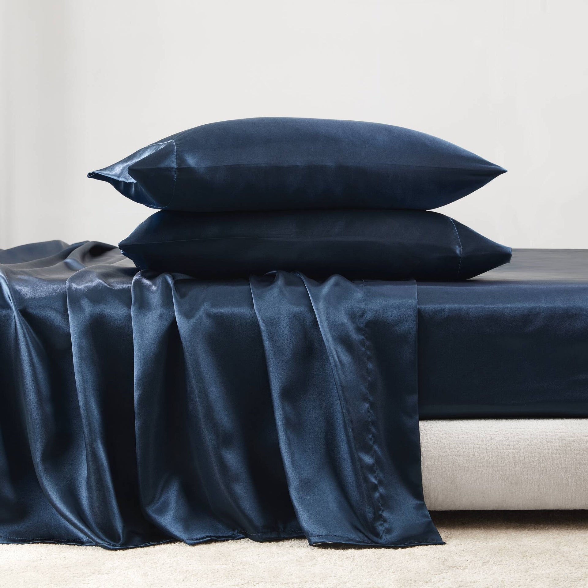 Satin Luxury Sheet Set Cal King