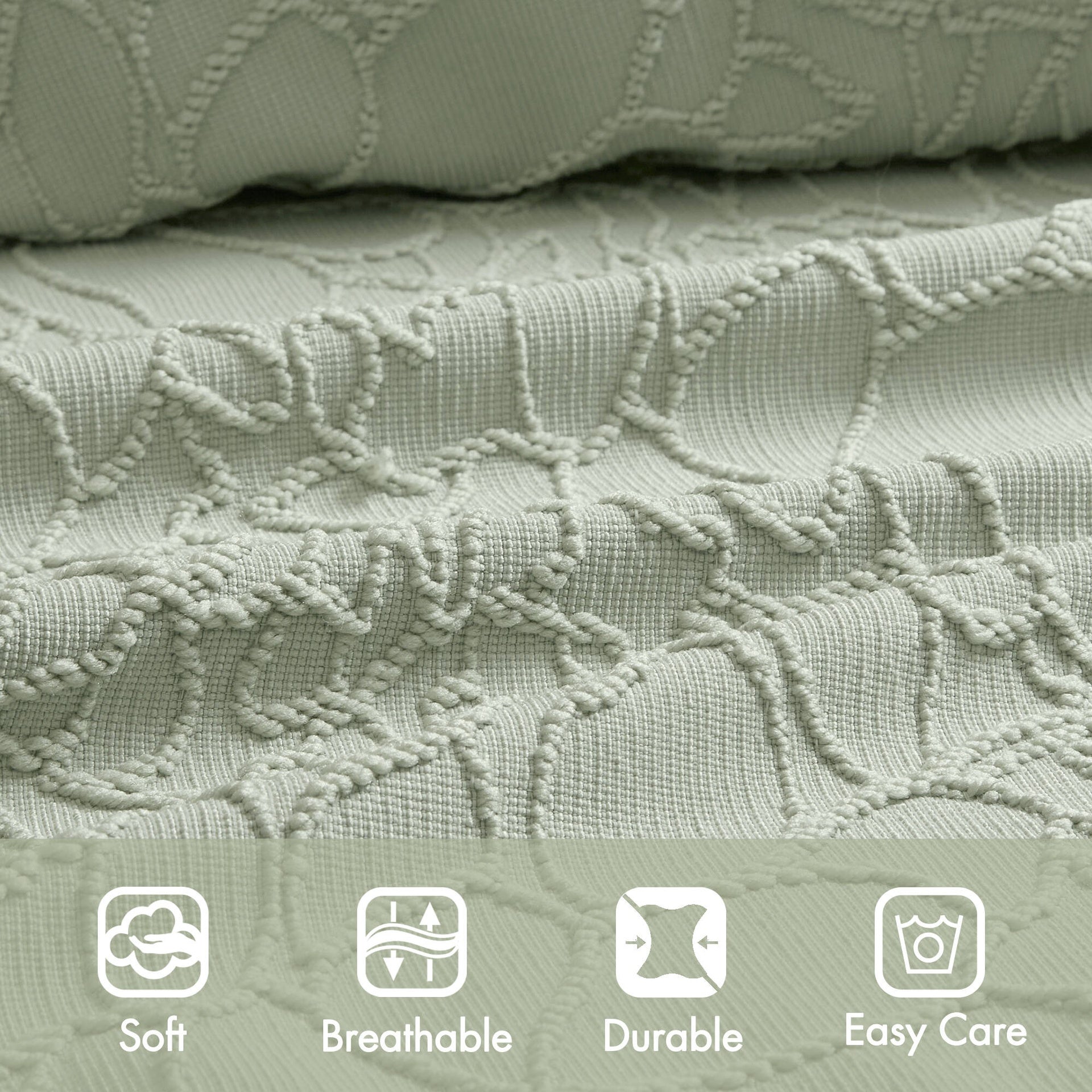3PCS King Bedspread Set