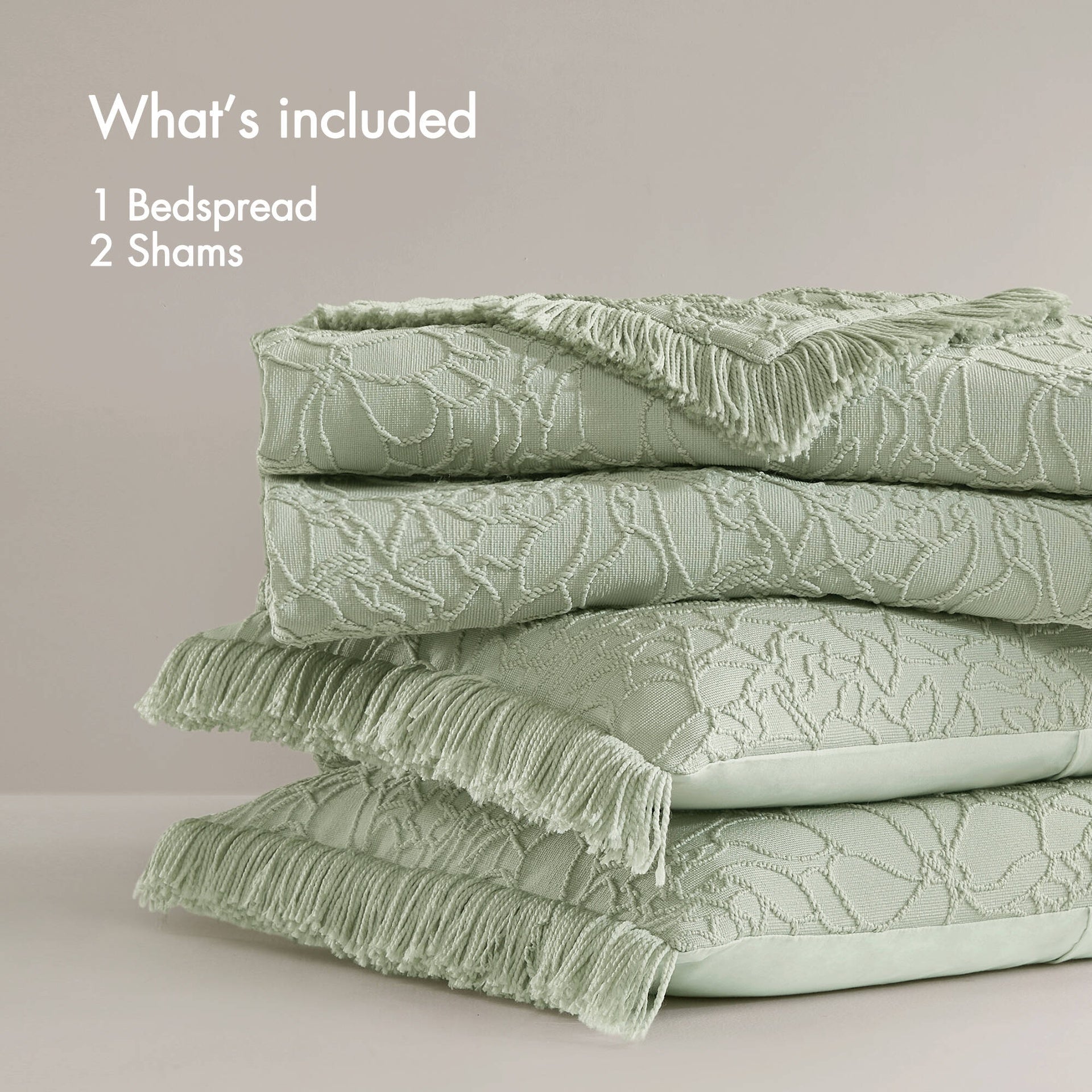 3PCS King Bedspread Set