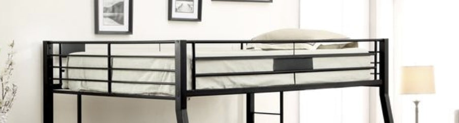 Limbra Sandy Black Finish Full XL/Queen Bunk Bed