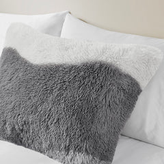 Twin/Twin XL Ombre Shaggy Faux Fur Comforter Set