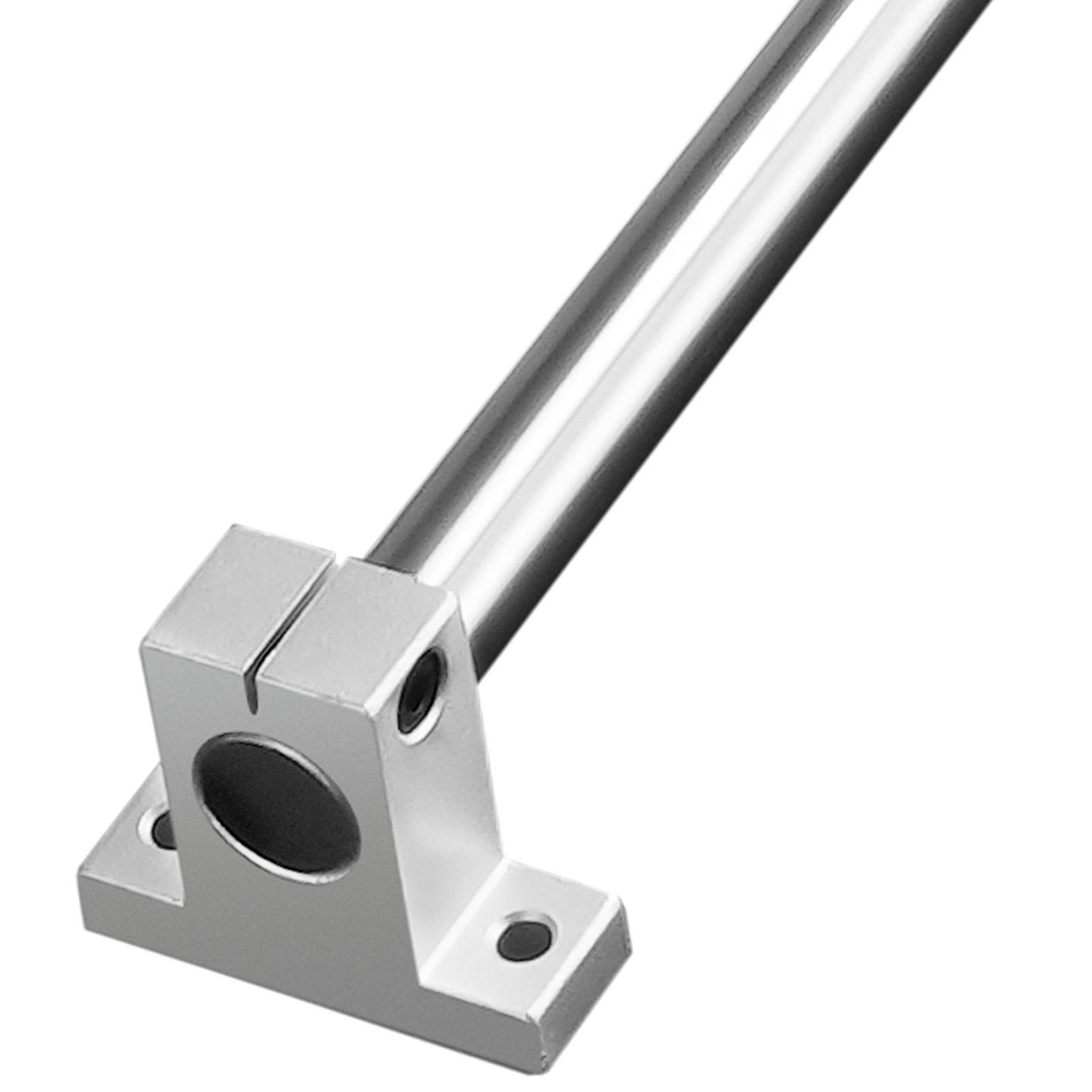 Linear Guide Rail Set, SFC20 1200mm, 2 PCS 47.2 in/1200 mm SFC20 Guide Rails 4 PCS SC20 Slide Blocks 4 PCS Rail Supports, Linear Rails and Bearings Kit for Automated Machines CNC DIY Project