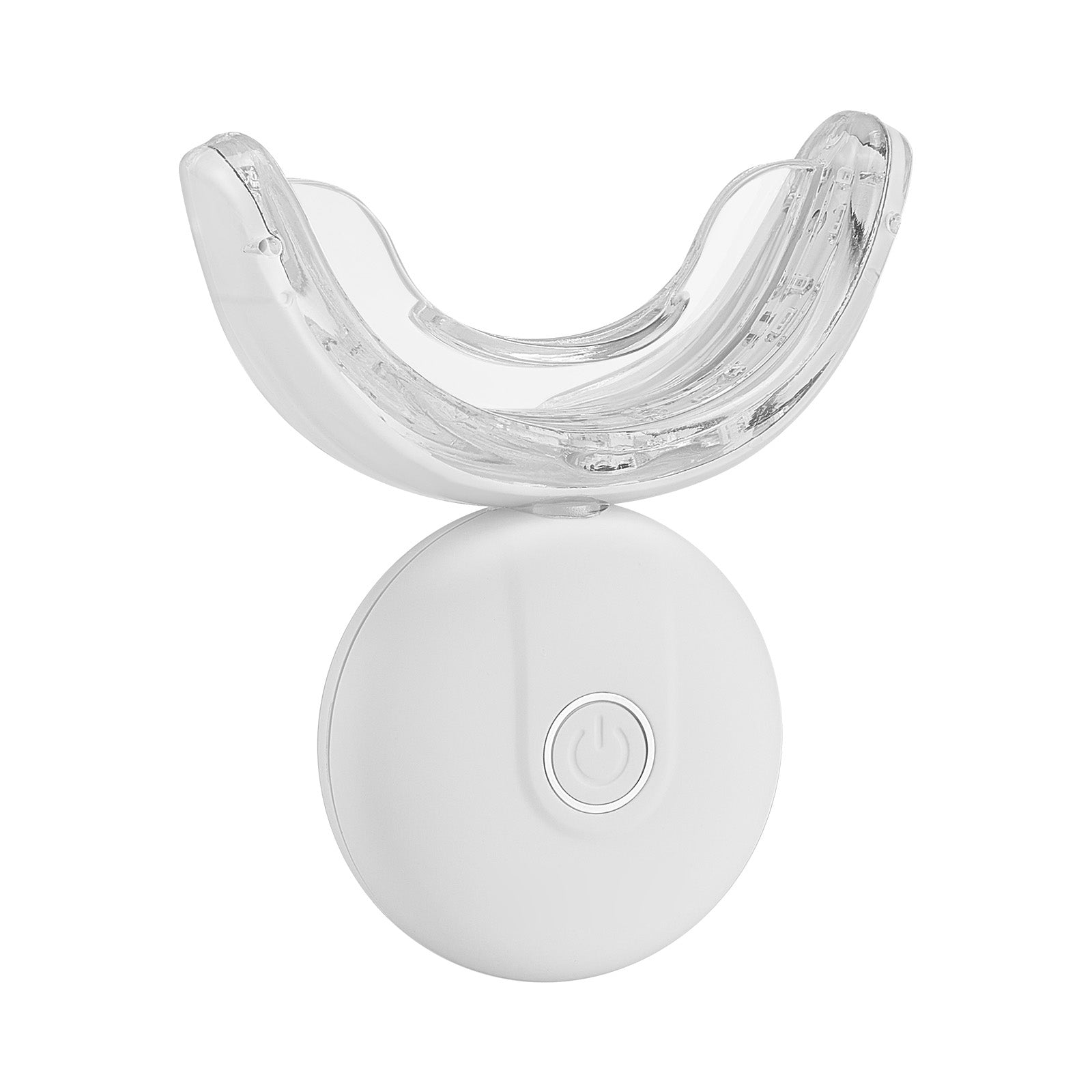 Teeth Whitening Kit with LED Light, 32 LED Accelerator Lights, Whitening Gel Syringe, Desensitizing Gel, and U-Shaped Tray, Wireless Portable Kit Fast and Effectively Removes Stubborn Stains