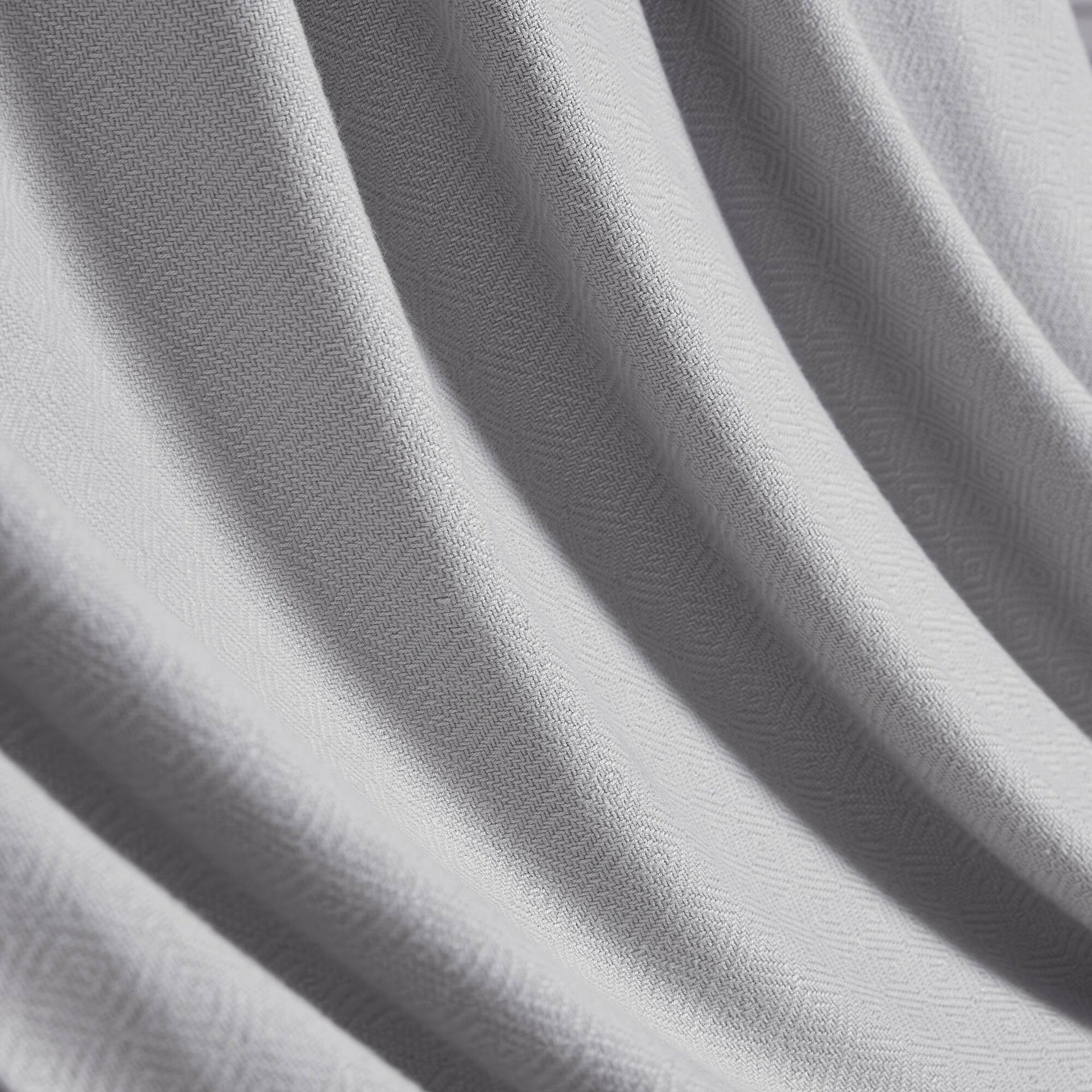 1-Piece Twin Rayon from Bamboo Cotton Blanket, Grey