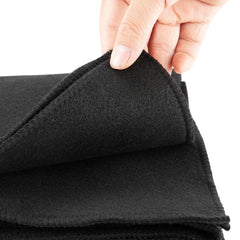 Carbon Felt Welding Blankets, 2-Pack 20" x 36" Flame Retardant Welding Blanket, Up to 1800°F Heat Resistant Safety Protection Blanket, 3.5mm Thickened Carbon Fiber Fireproof Insulation Mat Pad