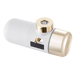 Skincare Water Filter Bathroom Sink Faucet Purifier for Skin White + Gold
