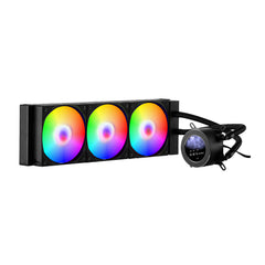 CPU Liquid Cooler AIO CPU Water Cooler with ARGB Light & 3 PWN Fans(120mm)