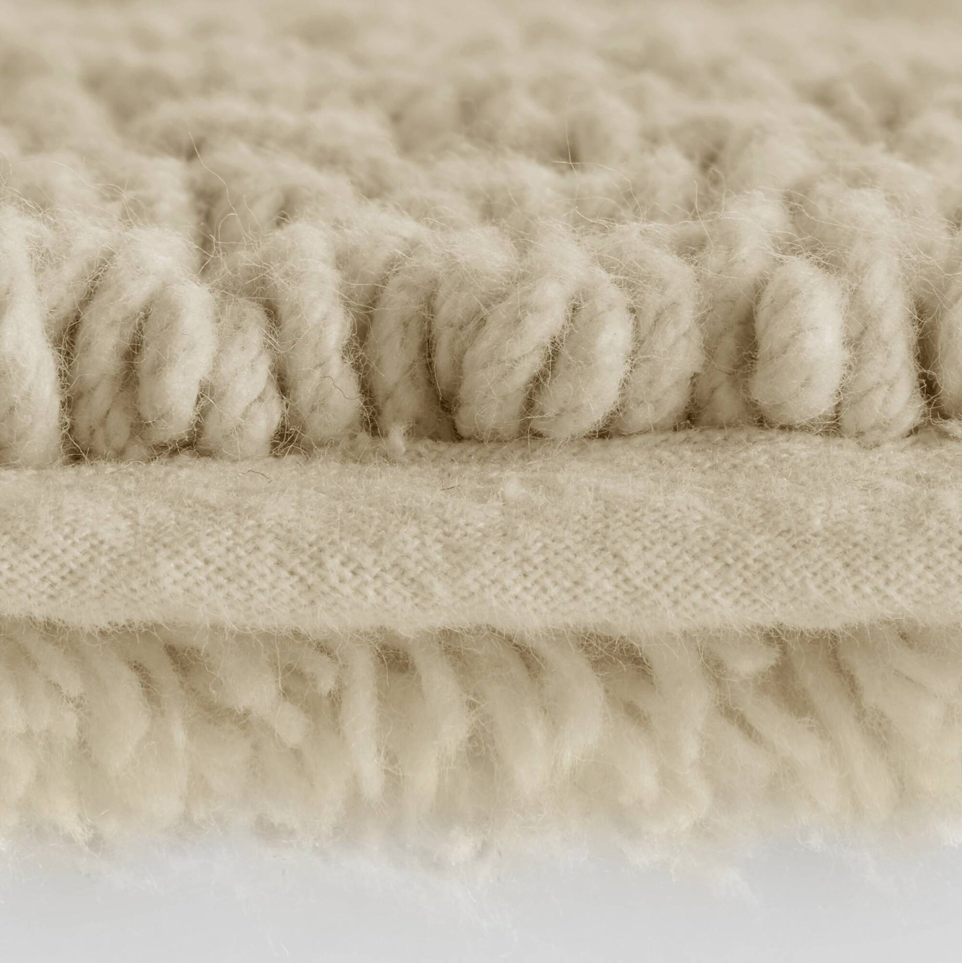 1 PCS 20x30" 100% Cotton Tufted 3000 GSM Reversible Bath Rug Natural