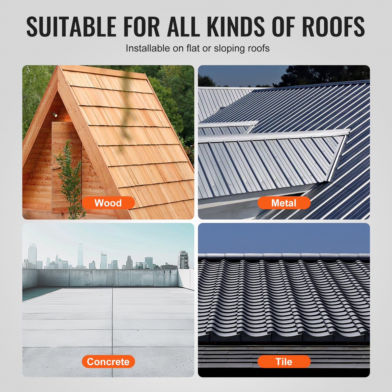 Solar Panel Mounting Brackets Solar Panel Mounting Kit for Various Roofs
