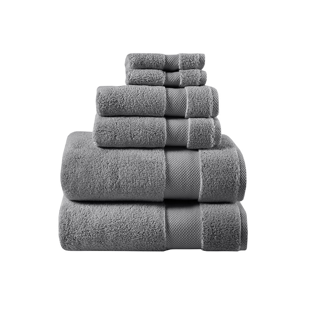 1000gsm 100% Cotton 6 Piece Towel Set