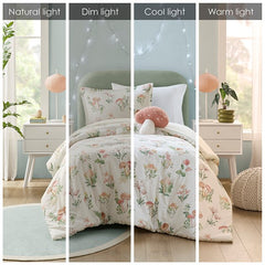 Full/Queen Mushroom Garden Comforter Set