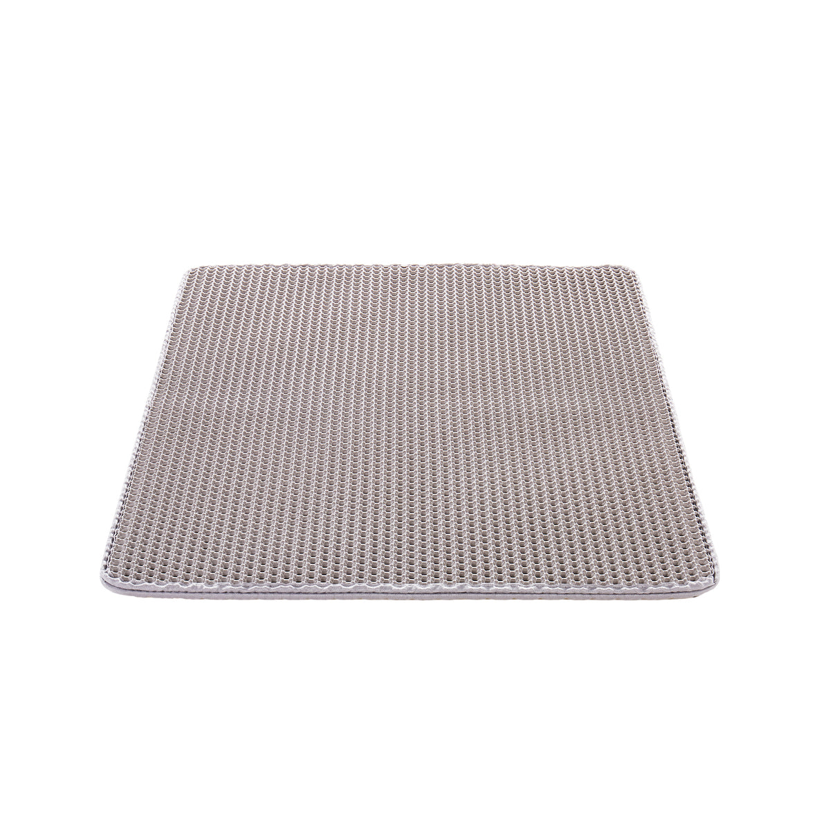 Cat Litter Trapping Mat 30 x 24 in Double Layer Honeycomb Non-Slip & Urine-Proof