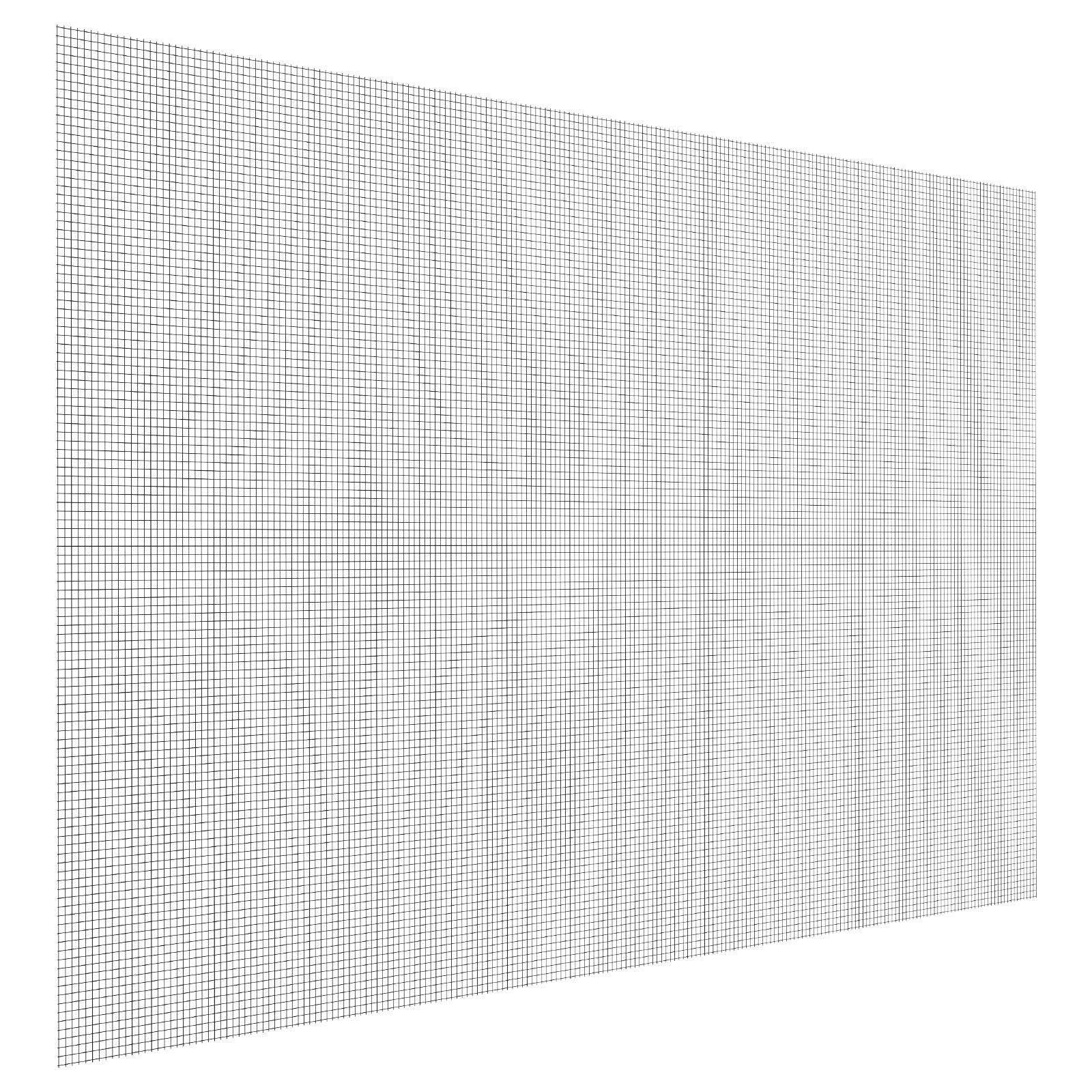 Hardware Cloth 60 in x 50 ft, 1/2 in 19 Gauge Galvanized Wire Mesh Roll, Weather-Resistant Vinyl Coated Chicken Wire Fencing, Heavy Duty Welded Garden Plant Fencing for Rabbit Cage Snake Fence