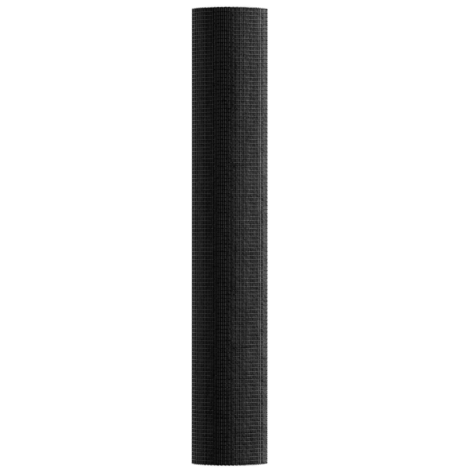 Hardware Cloth 60 in x 50 ft, 1/2 in 19 Gauge Galvanized Wire Mesh Roll, Weather-Resistant Vinyl Coated Chicken Wire Fencing, Heavy Duty Welded Garden Plant Fencing for Rabbit Cage Snake Fence