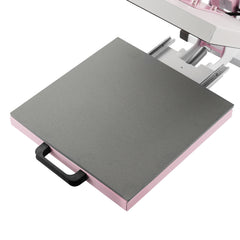 Heat Press Machine 15x15 in Slide Out Heat Transfer Machine T-Shirts Pink