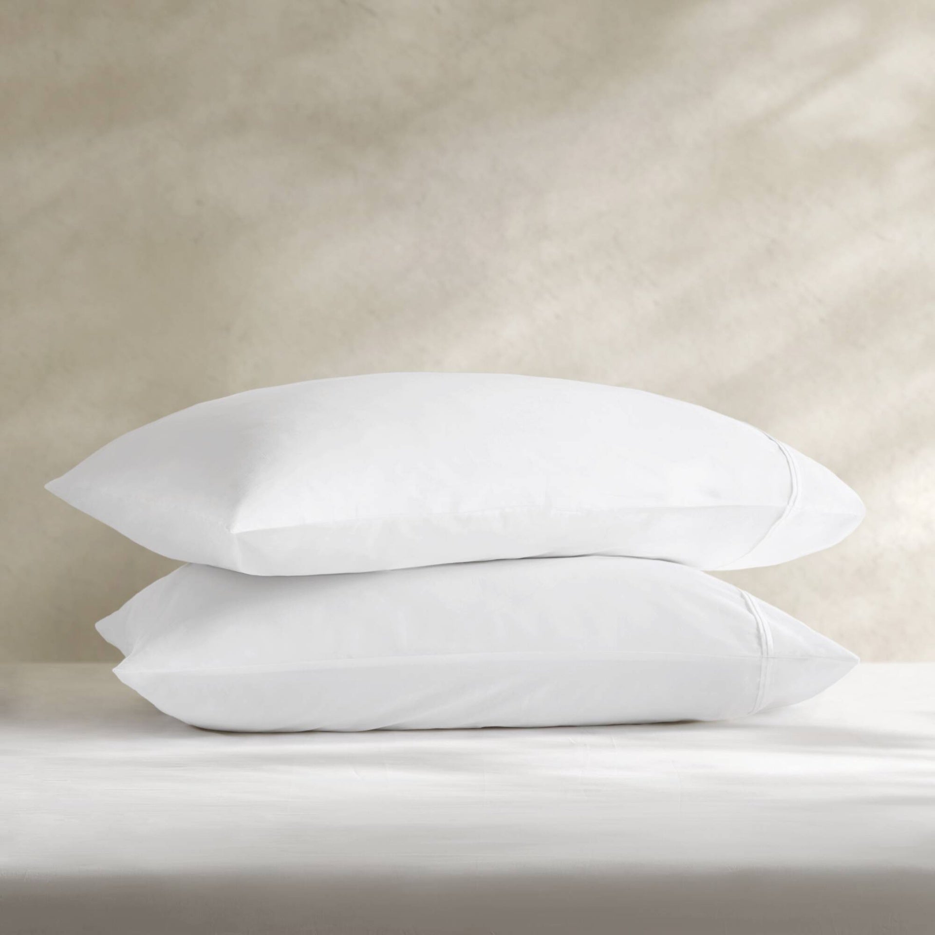 4 Pieces King Sateen Sheet Set,White