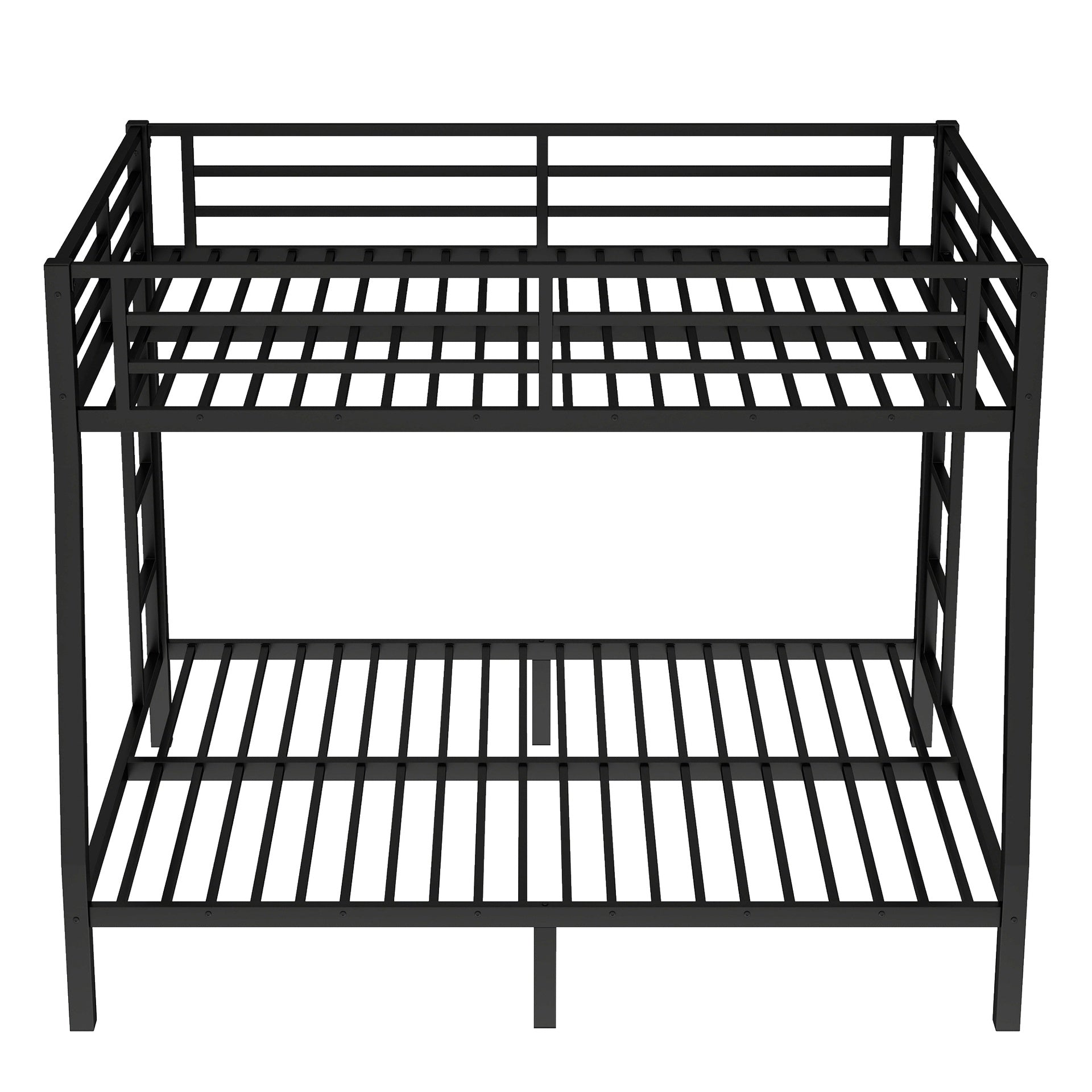 Metal Full XL over Queen Bunk Bed for Teens and Adults,Space-Saving/Noise Reduced/No Box Spring Needed